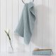 Hand Towel Set, Highly Absorbent Cotton Bathroom Decor, Low Linting & Fade Resistant (Northern Pacific Turquoise, 2 Piece)