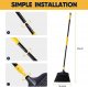 Heavy duty broom - suitable for courtyard lobby mall market floor home 54 inches