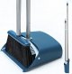 Upright Dustpan and Broom Set with 52" Long Retractable Handle