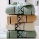 Pack of 4 Cotton Hand Towels, 100% Cotton Face Towels, Printed, Super Soft, Highly Absorbent (14 x 30 inches)